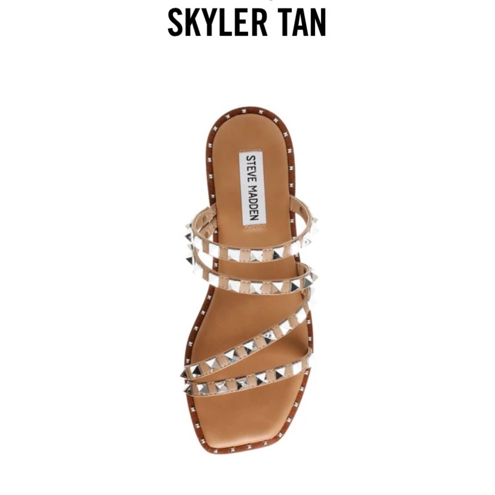 Steve Madden Skyler Tan Sandals